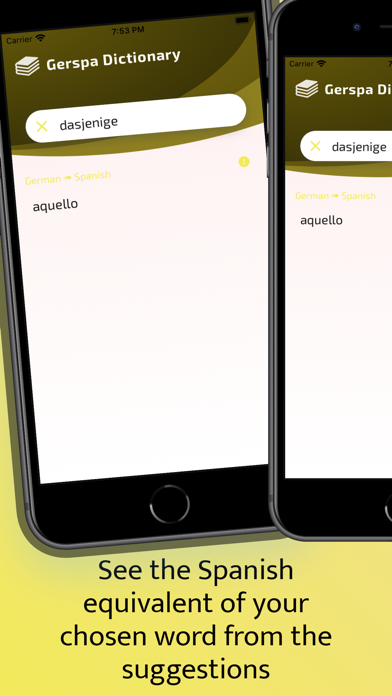 Gerspa Dictionary Screenshot