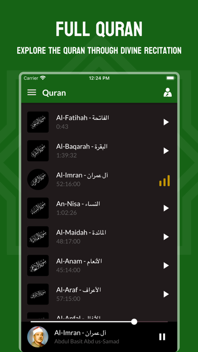 Quran Audio Mp3 - 114 Surah Screenshot