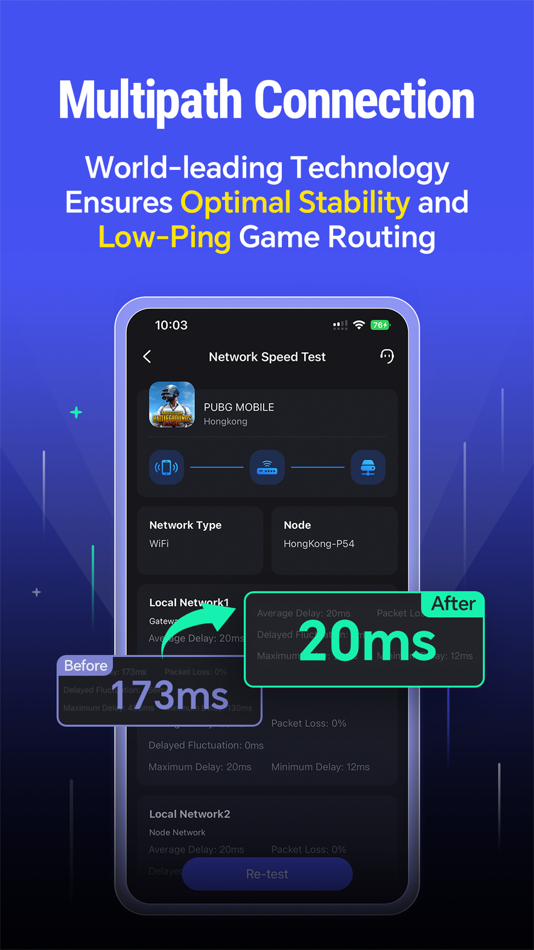 #3. LagoFast Game Booster: Low Lag (iOS) 由: JUNYUN LIMITED
