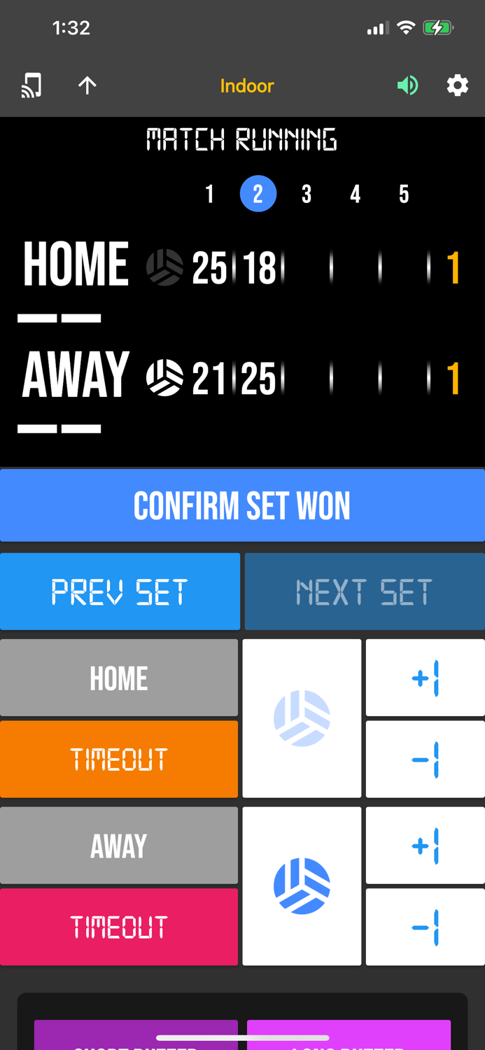 BT Volleyball Controller