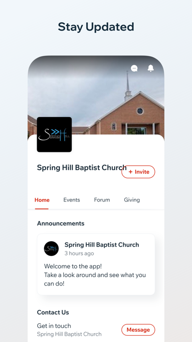 My SHBC Screenshot
