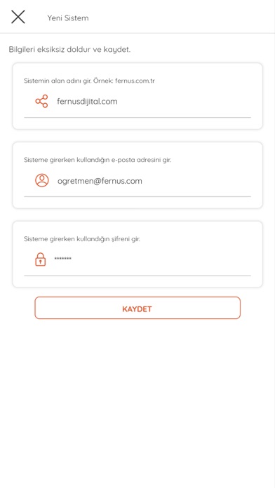 Fernus Karekodla Giriş Screenshot