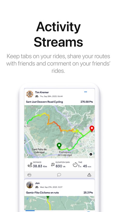 ViViTO: where cyclists connect Screenshot