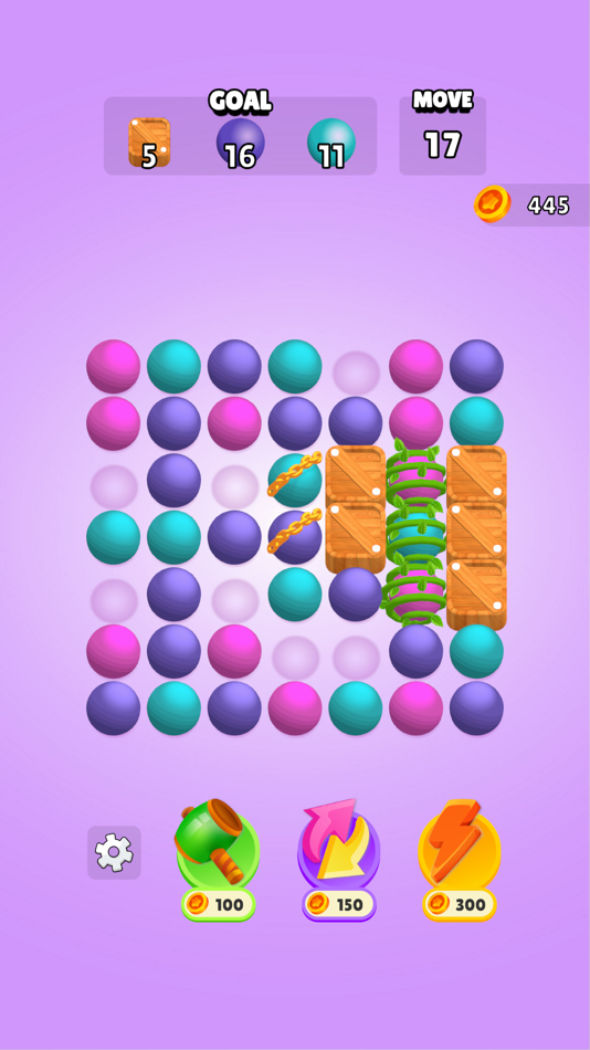 #1. Push - Triple Match Puzzle (iOS) Podle: Mehmet Fatih Sahin