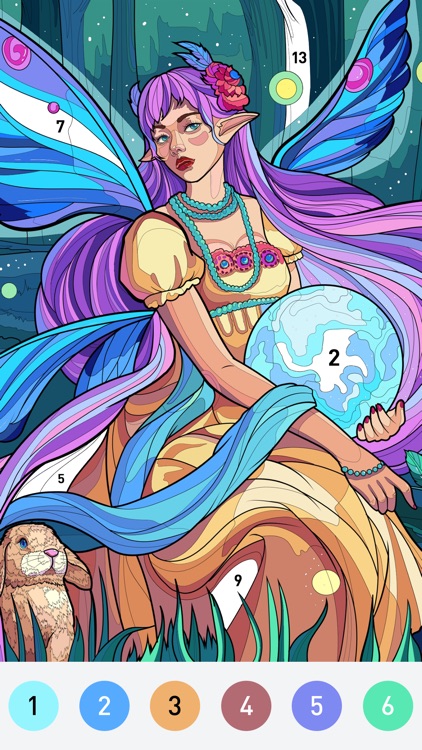Fairy Color - Paint by number