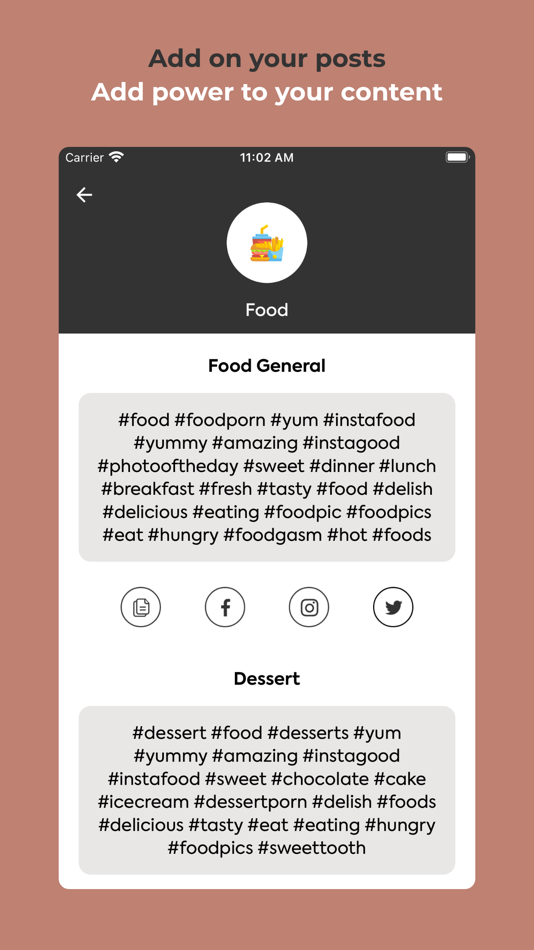 #2. Hashtag Generator for Captions (iOS) 来自: Bhavinkumar Satashiya