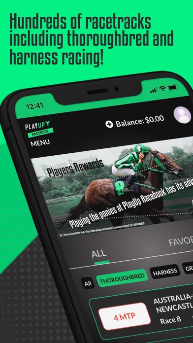 PlayUp Racebook: Bet on Horses Screenshot