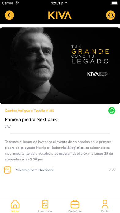 Kiva Screenshot