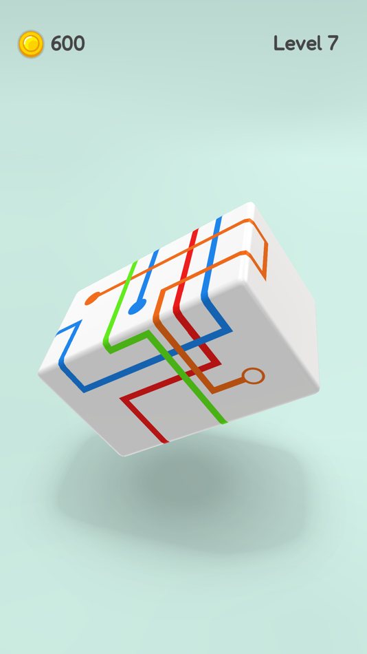 #2. Tangled Lines 3D! (iOS) 由: Full Fat Productions Ltd