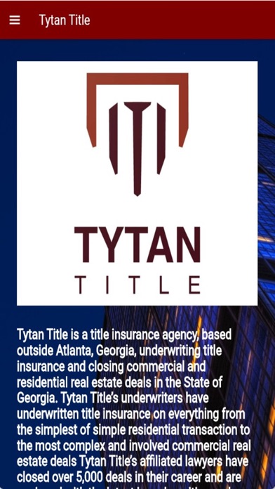 Tytan Title Screenshot
