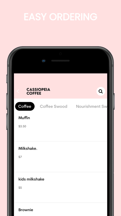Cassiopeia Coffee Screenshot