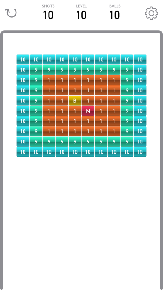 #1. 99 Balls (iOS) 由: Jon Grant