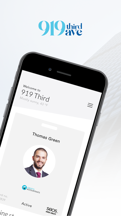 Screenshot 1 of 919 Third Avenue App