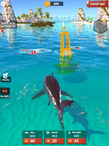 Idle Shark 2-Mega Tycoon Gameのおすすめ画像1