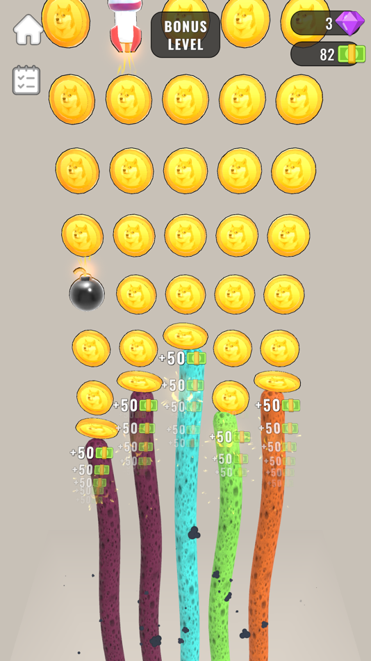 #3. Soda Merge (iOS) 由: Danyil Filippov