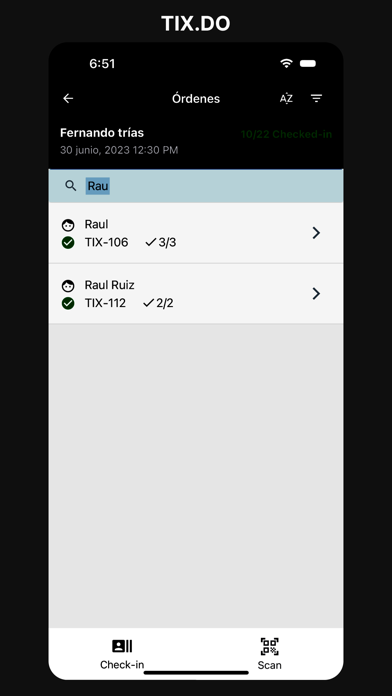 TIX Screenshot