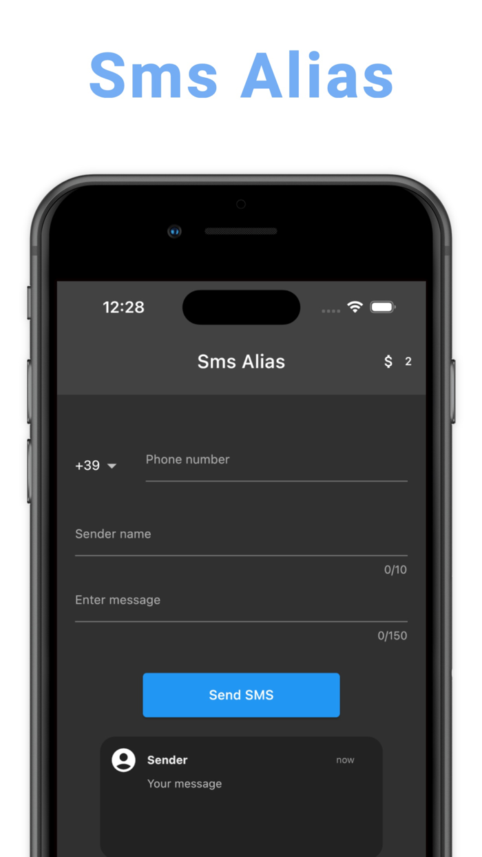 Sms Alias - Choose your name