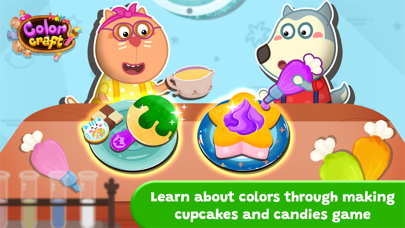 Wolfoo Learn Craft: Color Shop Screenshot