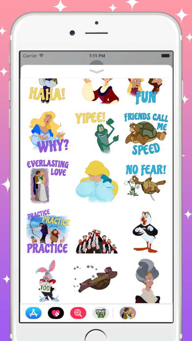 Swan Princess Stickers Screenshot