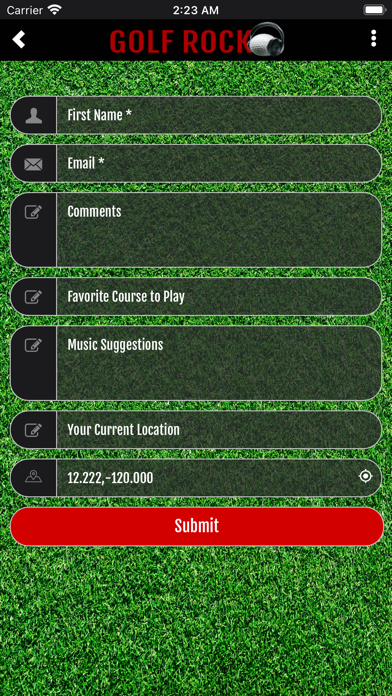 Golf Rock Screenshot