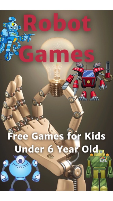 Robot Games: Preschool Kids Screenshot