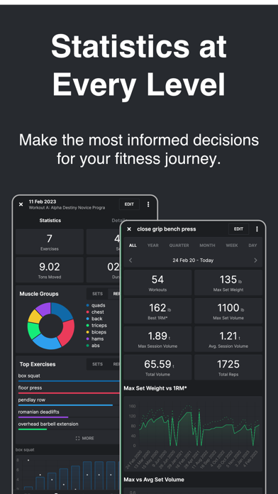 Micro Fitness Workout Tracker Screenshot