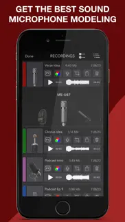 micswap: mic modeler recorder iphone screenshot 2