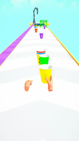Game screenshot Cup Tower Run apk