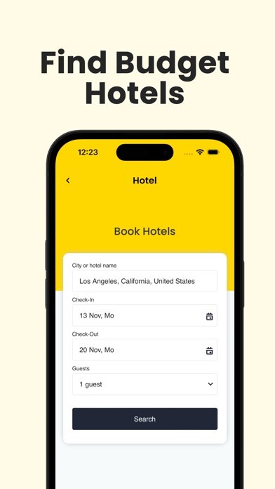 FindTravelNow Screenshot