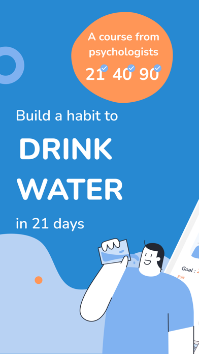 Water Tracker: Drink & Widgetsのおすすめ画像1