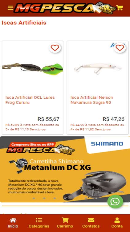 App MGPesca: Compras Online