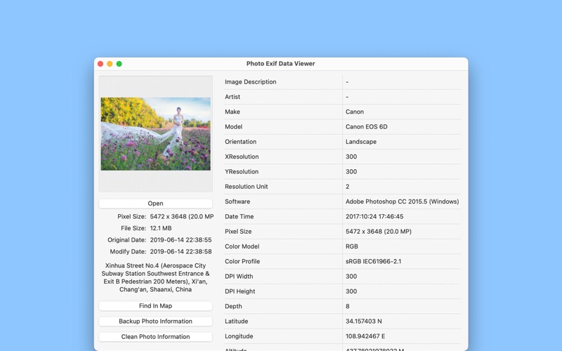 How to cancel & delete photo exif data viewer（2024） 2