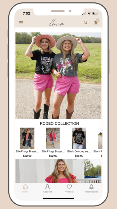 Luna Boutique Screenshot