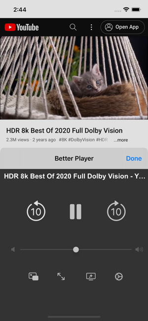 ‎Better Player for Youtube Screenshot
