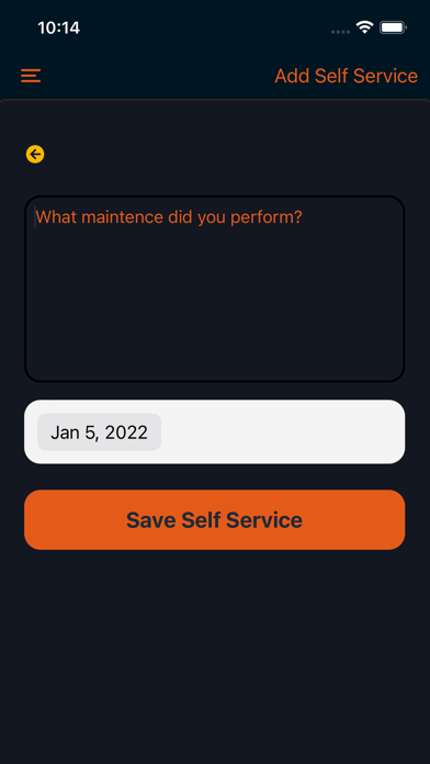 469 Service Tracker Screenshot