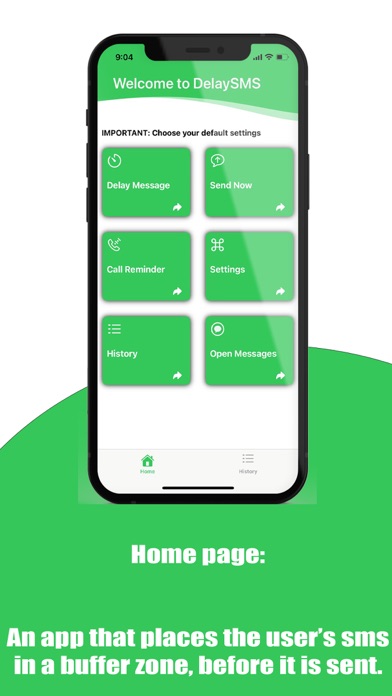 Delay Sms Screenshot
