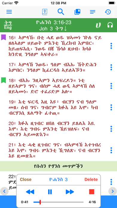 Tigrigna and Geez Study Bible Screenshot
