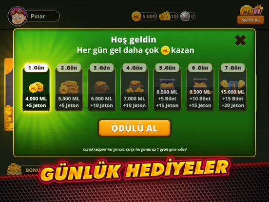 Çanak Okey - Mynet Oyun iPad app afbeelding 7