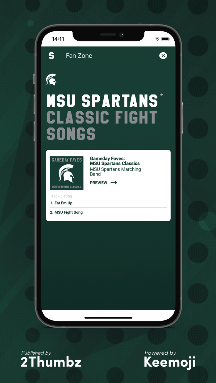 MSU Spartans Official Keyboard