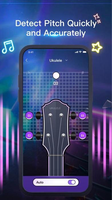 GuitarTuner：Ukelele & Bass＋ Screenshot