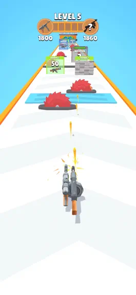 Game screenshot Gun Crowd Runner apk