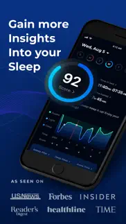 shuteye®: sleep tracker, sound iphone screenshot 1