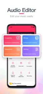 Audio Editor & Music Mixer screenshot #1 for iPhone