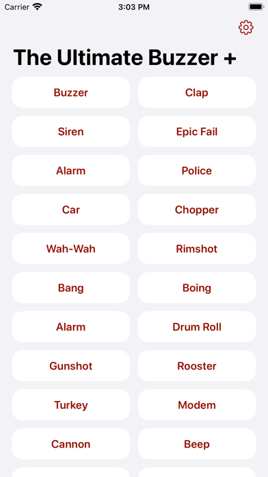 The Ultimate Buzzer Pro Screenshot