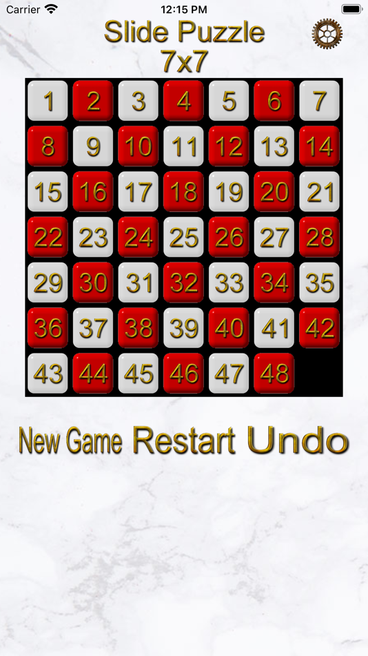 #9. Mystic Square Puzzle Game (iOS) 由: Gary Wall