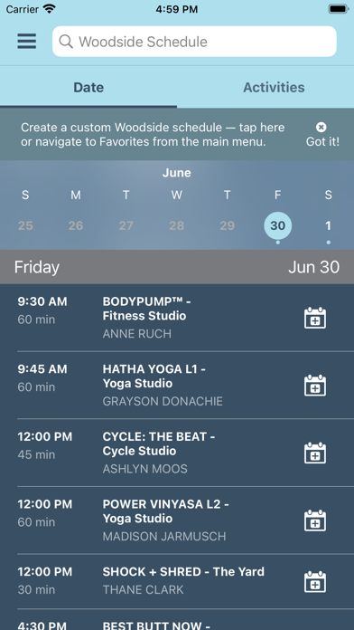 Club Woodside Screenshot