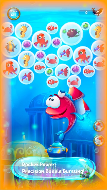 Merge Bubble Blast Whale Games