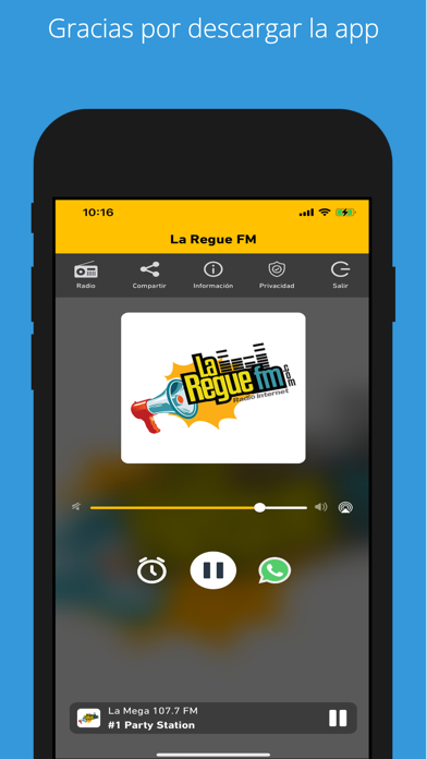 La Regue FM Screenshot