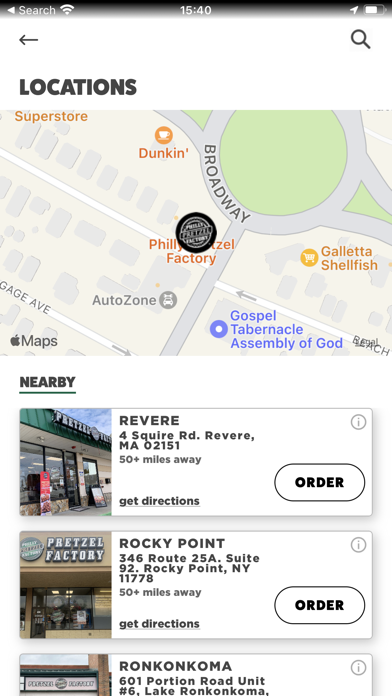Philly Pretzel Factory Screenshot