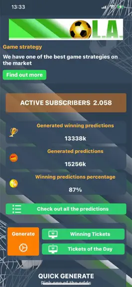 Game screenshot LA - Ponturi si Pronosticuri mod apk